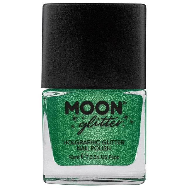 Moon Glitter Holographic Nagellack Grün 14ml