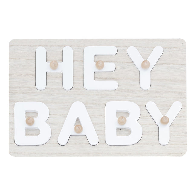 Gästebuch Hey Baby Puzzle 12,2cm