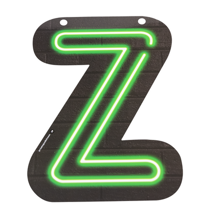 Neon Buchstabe Z 24cm