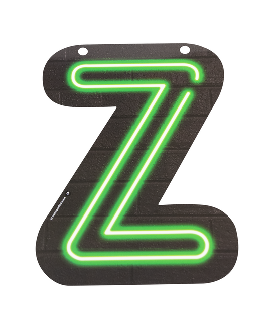 Neon Buchstabe Z 24cm