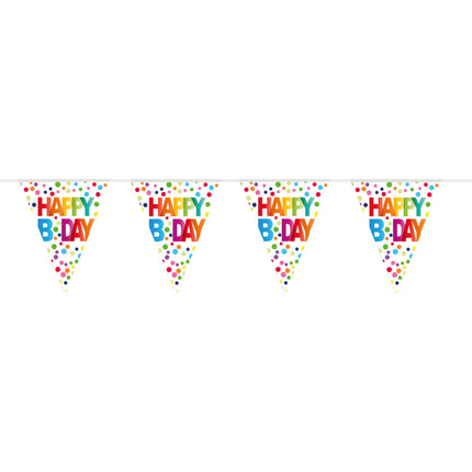 Birthday Slingers Happy Birthday Dots 10m