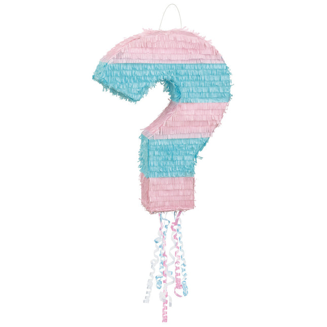 Pinata Gender Reveal Fragezeichen