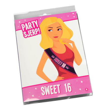 Sweet 16 Schärpe