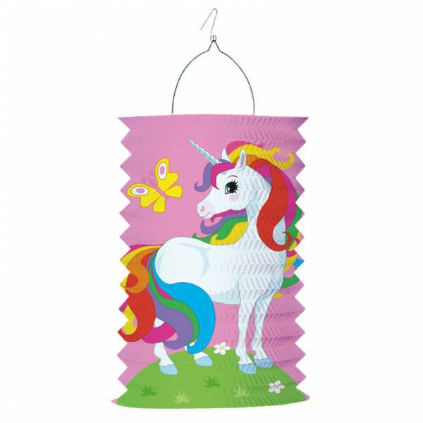 Einhorn Lampion 28cm