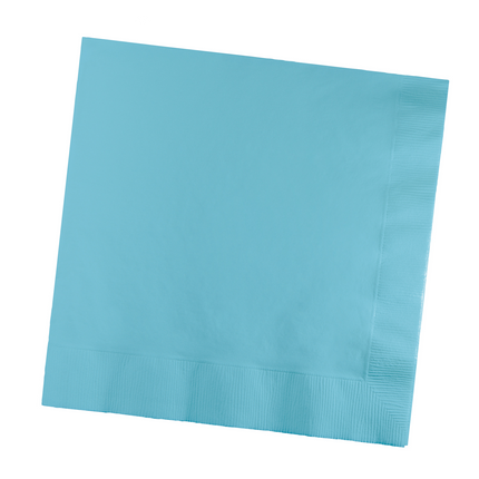 Hellblaue Servietten 3-lagig 41cm 25Stk.