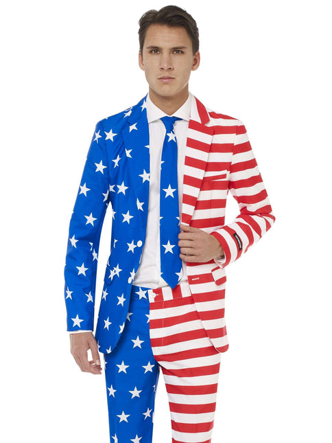 USA Flaggenanzug Männer Suitmeister