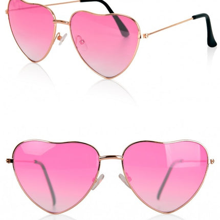 Herz Brille Rosa