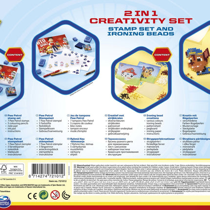 Paw Patrol 2 In 1 Bastelkoffer