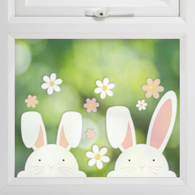 Ostern Fensteraufkleber 2pcs