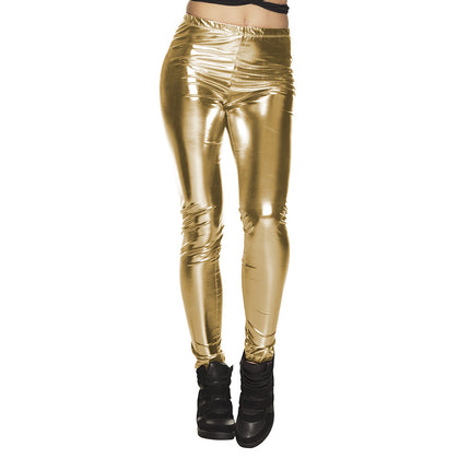 Metallic Gold Legging L-XL