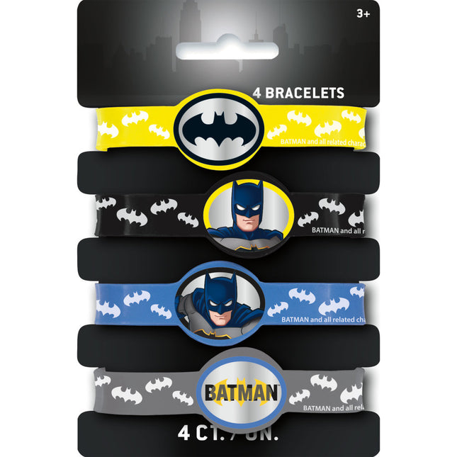 Batman Armbänder 4tlg.