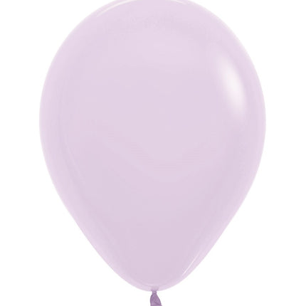 Ballons Pastell Matt Lila 25cm 100Stk