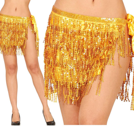 Gouden Rok Pailletten - Partywinkel - 8434077272039