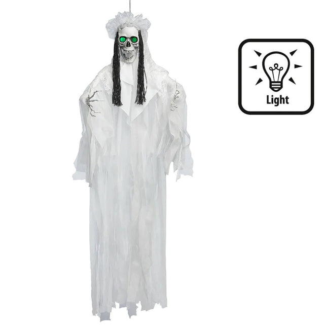 Halloween Hangdecoratie Vengeful Bride 1,6m - Partywinkel - 8712026730930