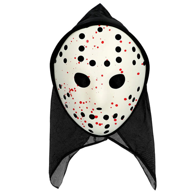 Halloween Masker Cold Killer Met Kap - Partywinkel - 8712026723246