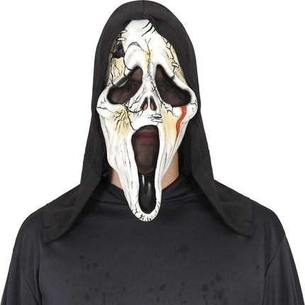 Halloween Masker Killer Met Kep - Partywinkel - 8434077205365