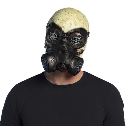 Halloween Masker Schedel Met Gasmasker - Partywinkel - 8712026975959