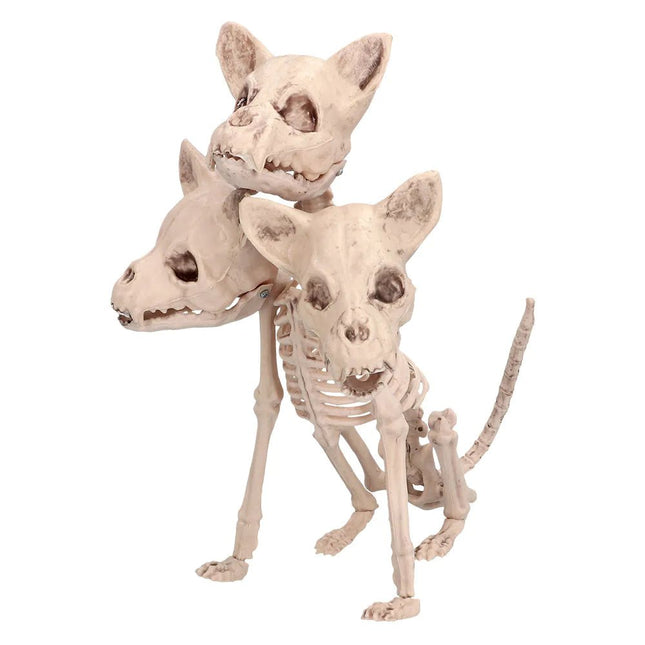 Halloween Skelet Cerberus 42cm - Partywinkel - 8712026724236