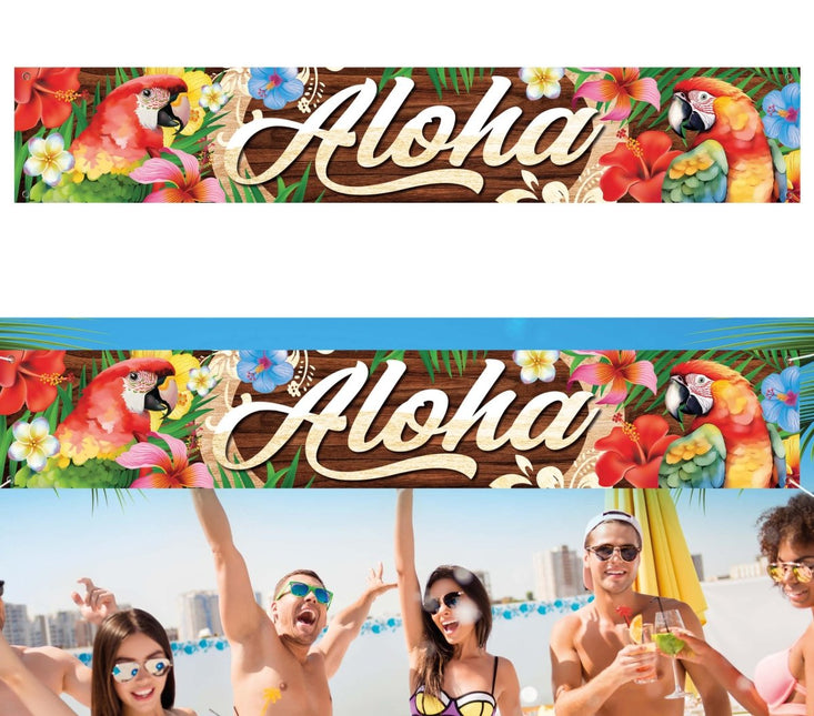 Hawaii Banner Aloha 1,50m - Partywinkel - 8434077311844