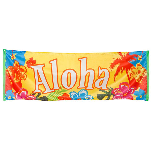 Hawaii Vlag Aloha 2,2m - Partywinkel - 8712026525055