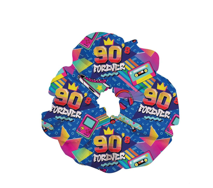 Jaren 90 Scrunchie - Partywinkel - 8434077134467