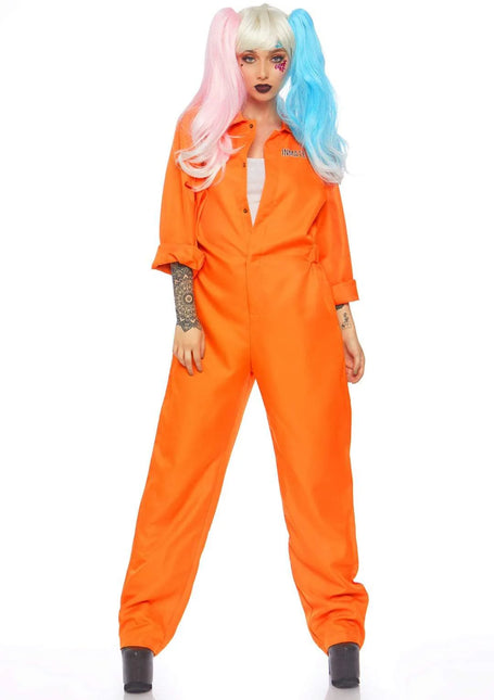 Rascal Jumpsuit Orange Women's Leg Avenue