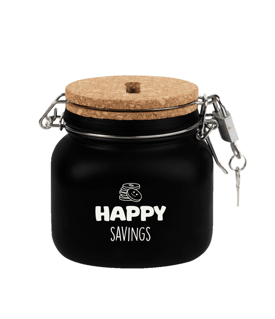 Luxus Spardose Happy Savings