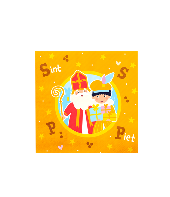 Sinterklaas Servietten 16cm 16Stück