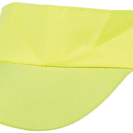 Neon Gele Zonneklep - Partywinkel - 8434077138151