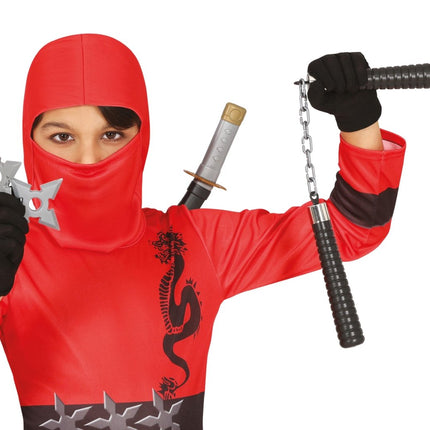 Ninja Accessoireset 4 delig - Partywinkel - 8434077166475