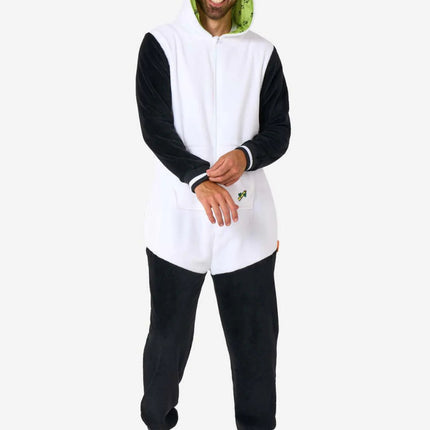 Panda Onesie Zwart Wit - Partywinkel - 8720629387253