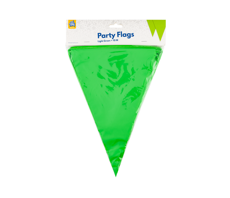 Partyflagge Pe Hellgrün