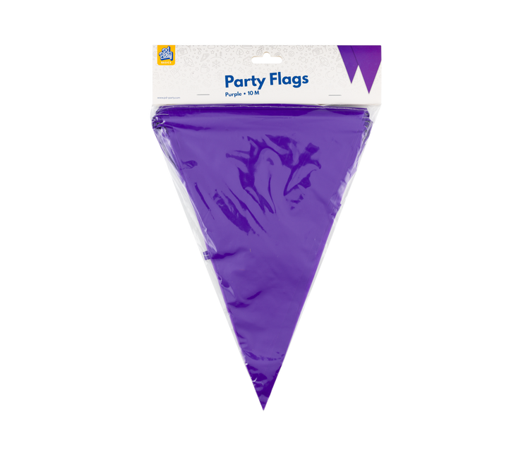 Party Flagge Pe Lila