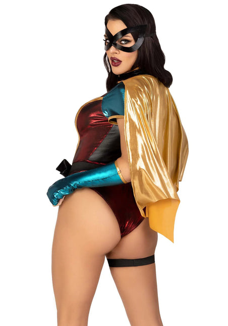 Super Woman Pak Dames Bodysuit Leg Avenue - Partywinkel - 714718567587