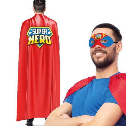 Superheld Cape 2 delig - Partywinkel - 8434077271728