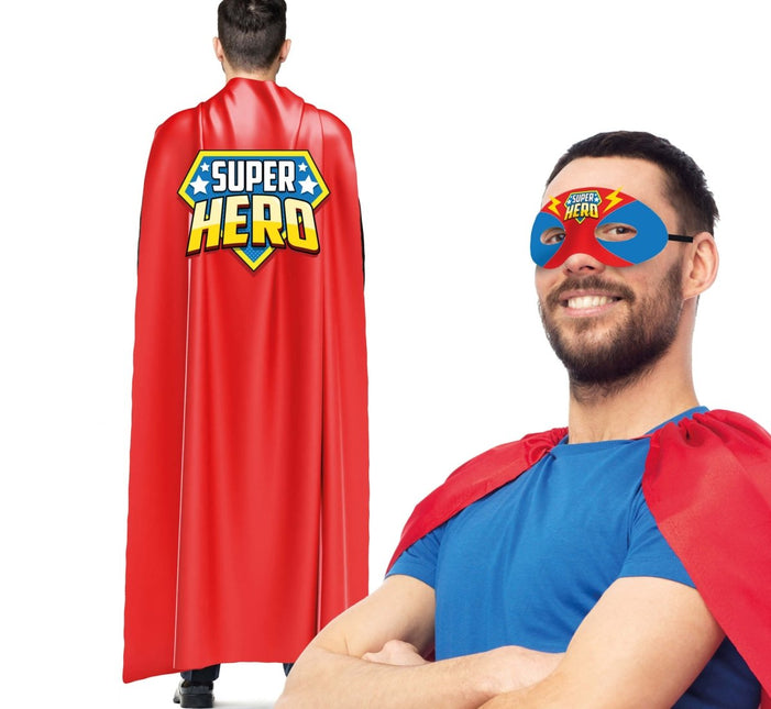 Superheld Cape 2 delig - Partywinkel - 8434077271728