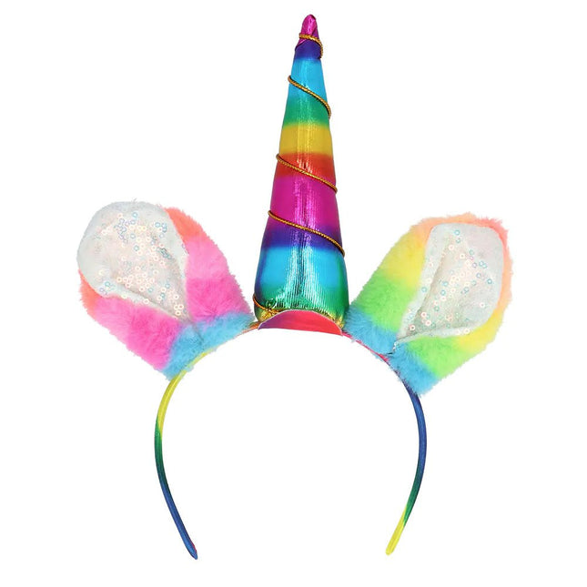 Unicorn Accessoireset Regenboog 3 delig - Partywinkel - 8712026528889