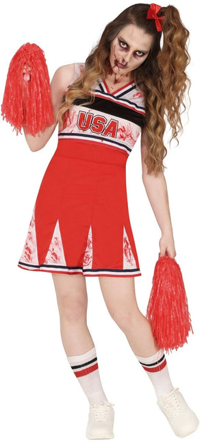 Zombie cheerleader - Partywinkel - 8434077779255